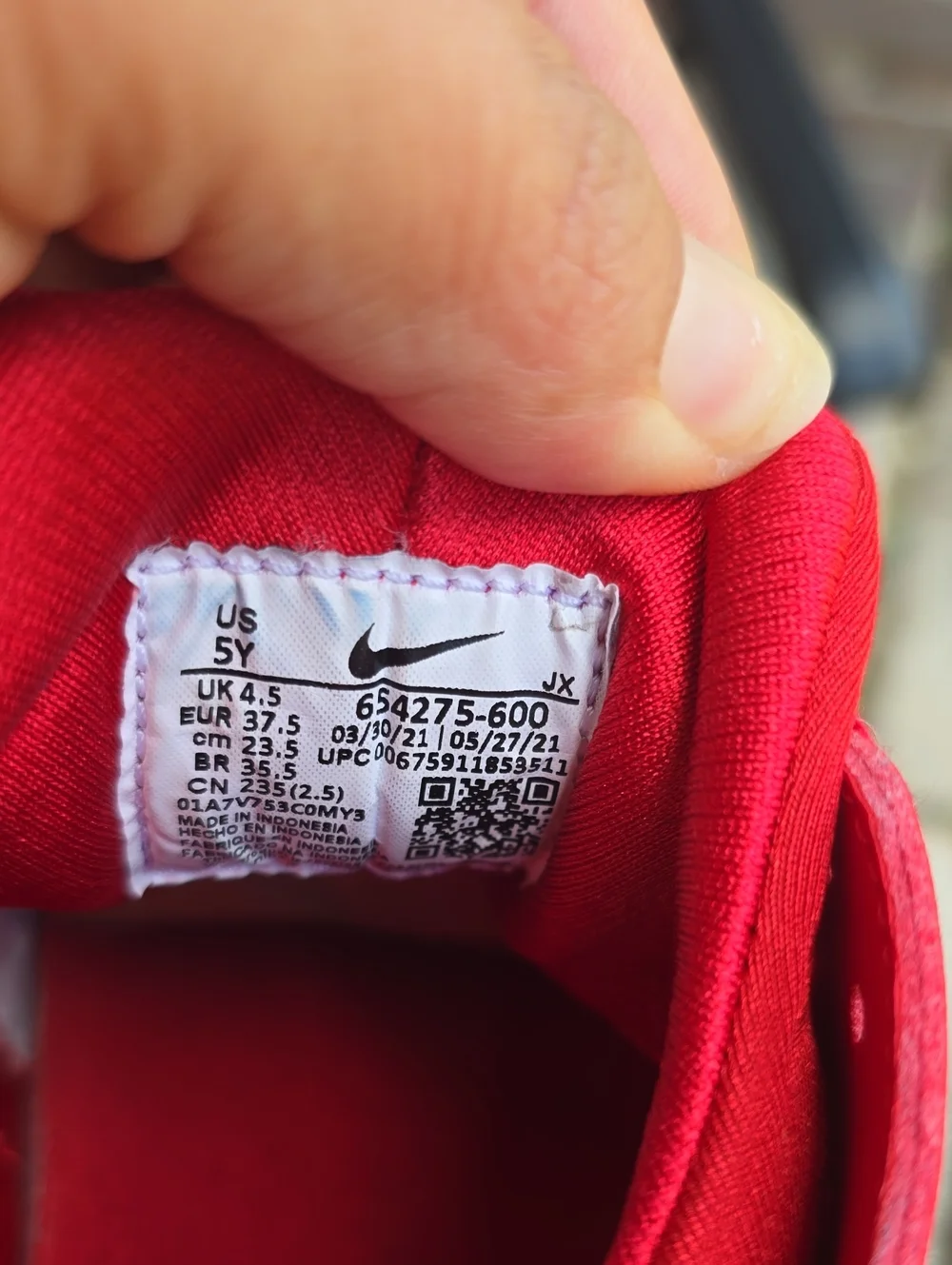 Nike all red